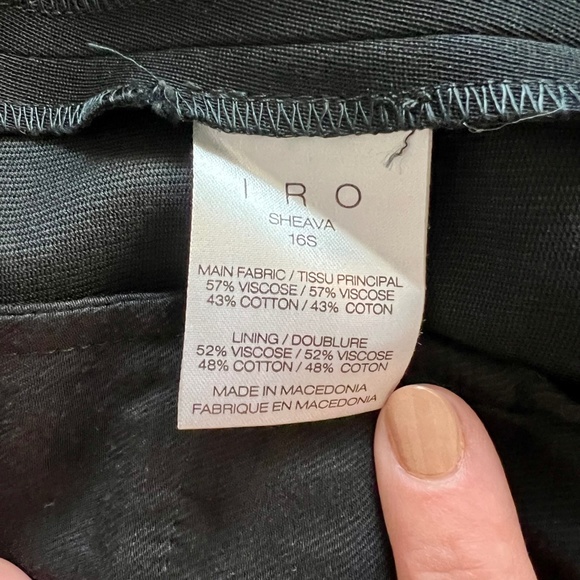 IRO (16S) Sheava Crop Tapered Trouser - Picture 11 of 11